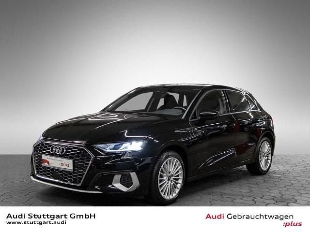 Brillantschwarz Gebraucht 2023 Audi A3 Sportback e-tron Advanced Plus Kleinwagen | 23.890 € (Fairer Preis) - Bild 1/4