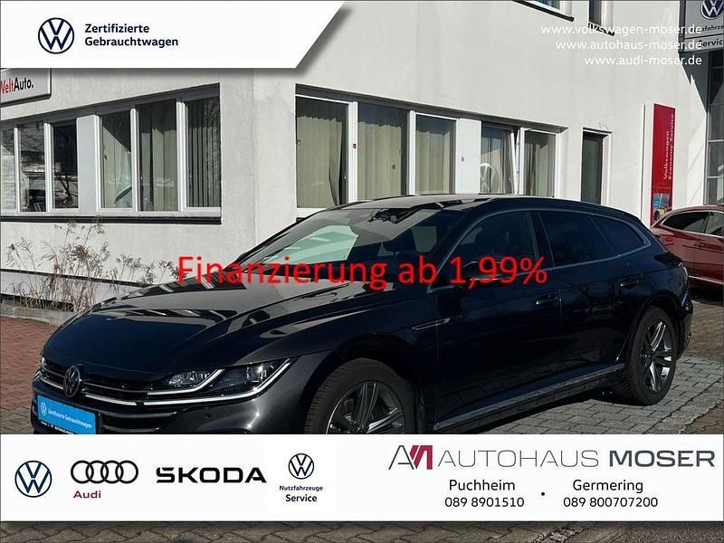 Grau Gebraucht 2024 VW Arteon R-line Limousine | 32.920 € (Guter Preis) - Bild 1/4