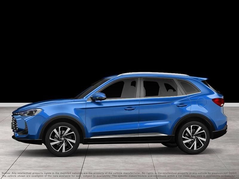 Neu MG ZS 197 PS (144 kW) 2025 Schwarz Limousine