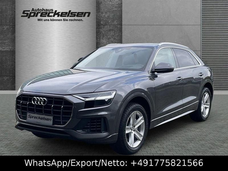 Samuraigrau metallic Gebraucht 2019 Audi Q8 Ambiente SUV | 48.989 € (Superpreis) - Bild 1/4