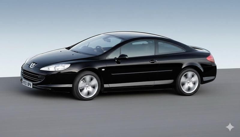 Gebraucht Peugeot 407 Coupe 163 PS (119 kW) 2006 Schwarz Coupé