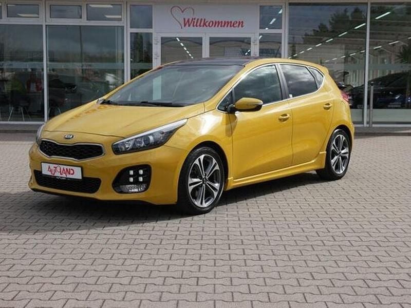 Gebraucht Kia Ceed GT-Line 120 PS (88 kW) 2017 Gelb Kleinwagen