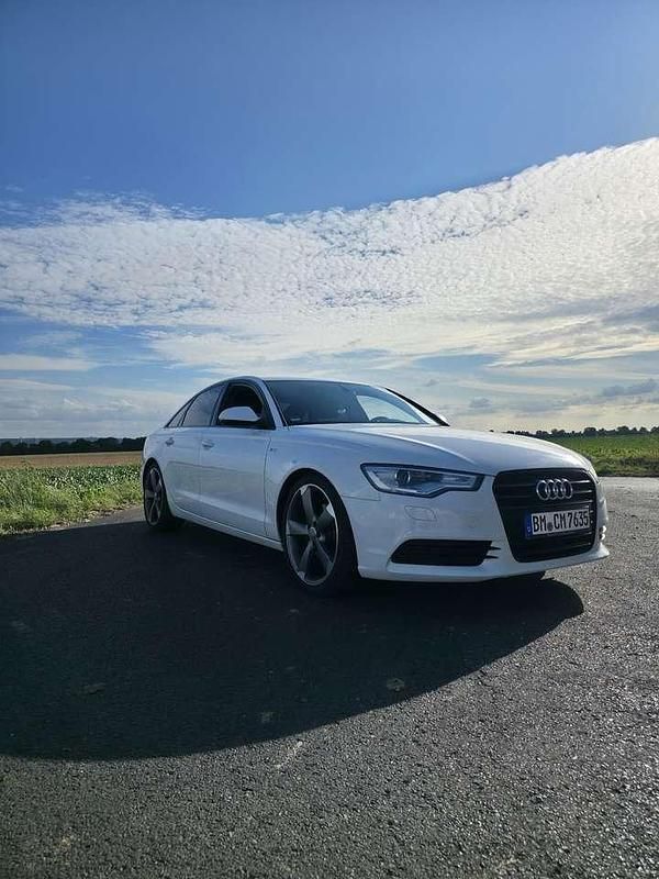 Weiß Gebraucht 2013 Audi A6 S-Line Limousine | 11.900 € (Fairer Preis) - Bild 1/4