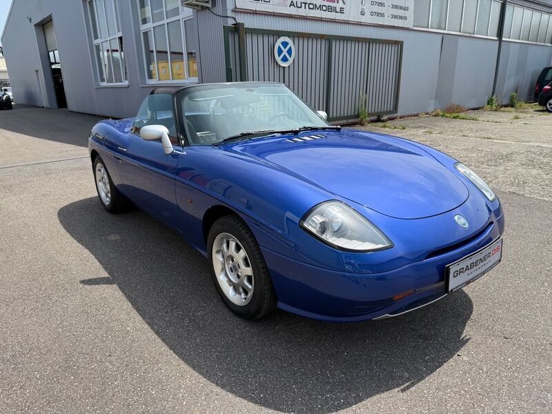 Blau Gebraucht 2001 Fiat Barchetta Cabrio | 8.950 € (Teuer) - Bild 1/4