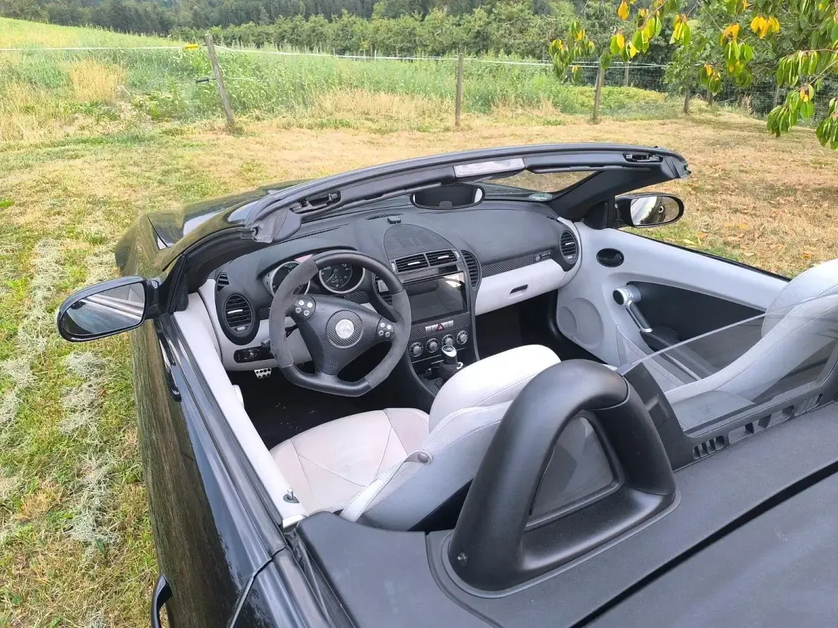 Gebraucht Mercedes SLK200 AMG 163 PS (119 kW) 2004 Schwarz Cabrio