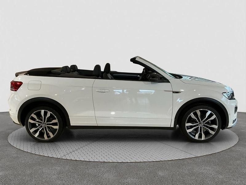 Gebraucht VW T-Roc Cabriolet R-line 150 PS (110 kW) 2021 Weiß Cabrio