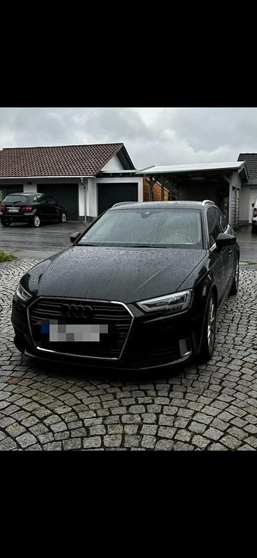 Schwarz Gebraucht 2017 Audi A3 Sportback Kleinwagen | 15.500 € (Fairer Preis) - Bild 1/4