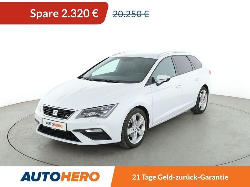 Weiß Gebraucht 2020 Seat Leon FR Kombi | 17.930 € (Guter Preis) - Bild 1/3