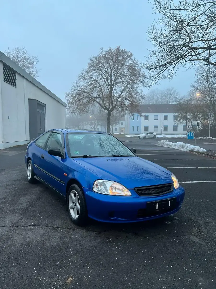 Käytetty Honda Civic 105 HP (77 kW) 2000 Sininen Coupe - kaksiovinen