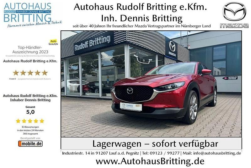 Rot Gebraucht 2020 Mazda CX-30 Selection SUV | 19.490 € (Fairer Preis) - Bild 1/4