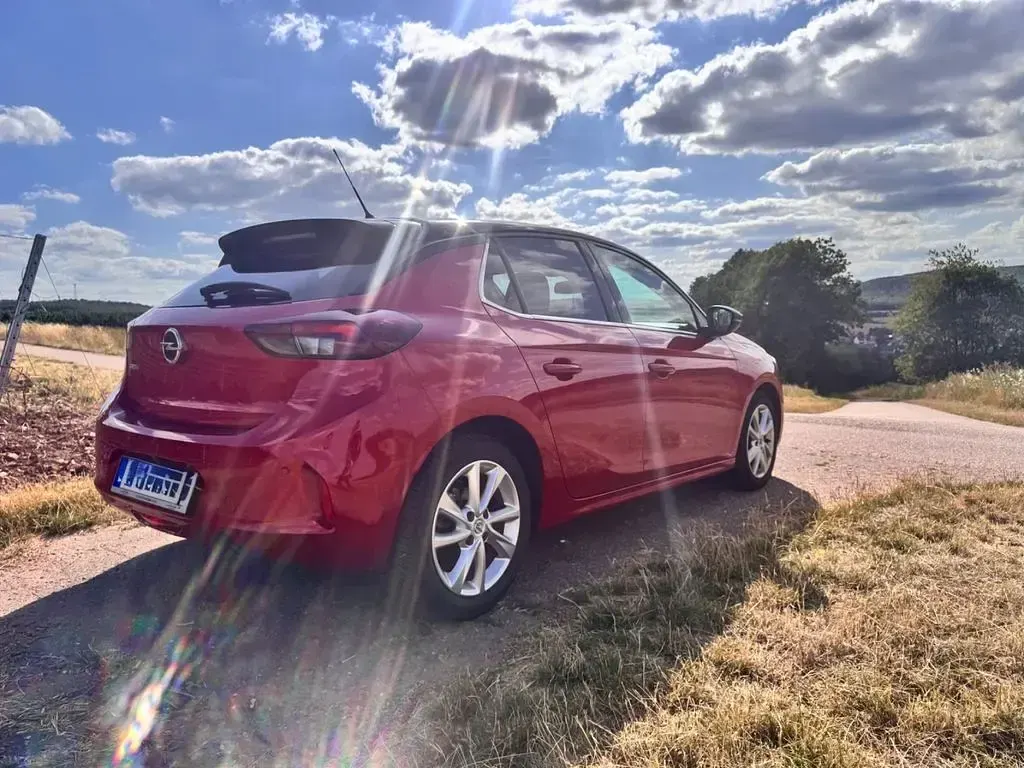Gebraucht Opel Corsa Elegance 101 PS (74 kW) 2021 Rot Kleinwagen
