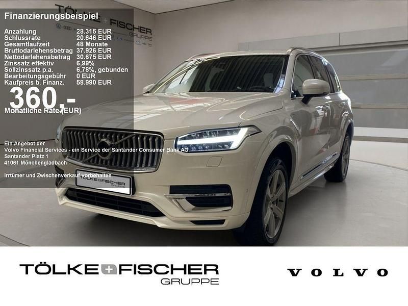 Weiß Gebraucht 2024 Volvo XC90 Plus SUV | 57.379 € (Guter Preis) - Bild 1/4