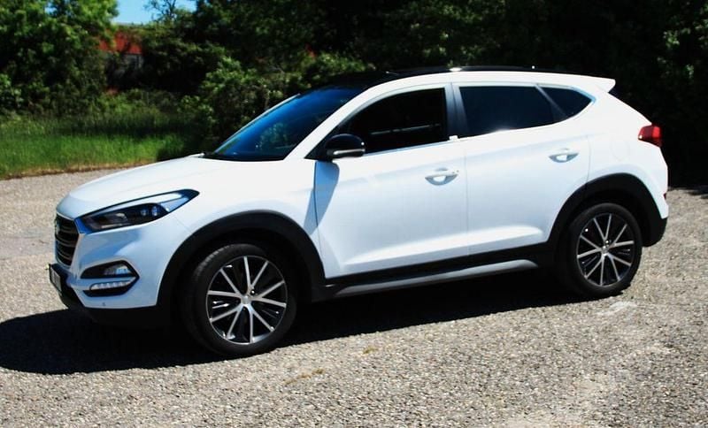 Gebraucht Hyundai Tucson Passion 177 PS (130 kW) 2018 Weiß SUV