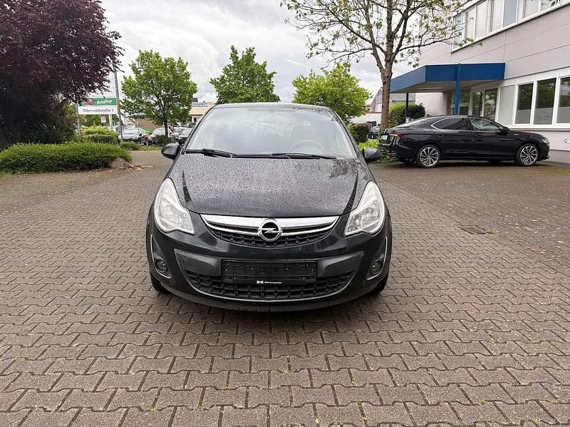 Gebraucht Opel Corsa Basis 86 PS (63 kW) 2012 Schwarz Kleinwagen