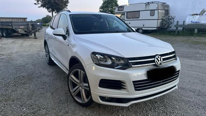 Weiß Gebraucht 2013 VW Touareg SUV | 21.000 € - Bild 1/3