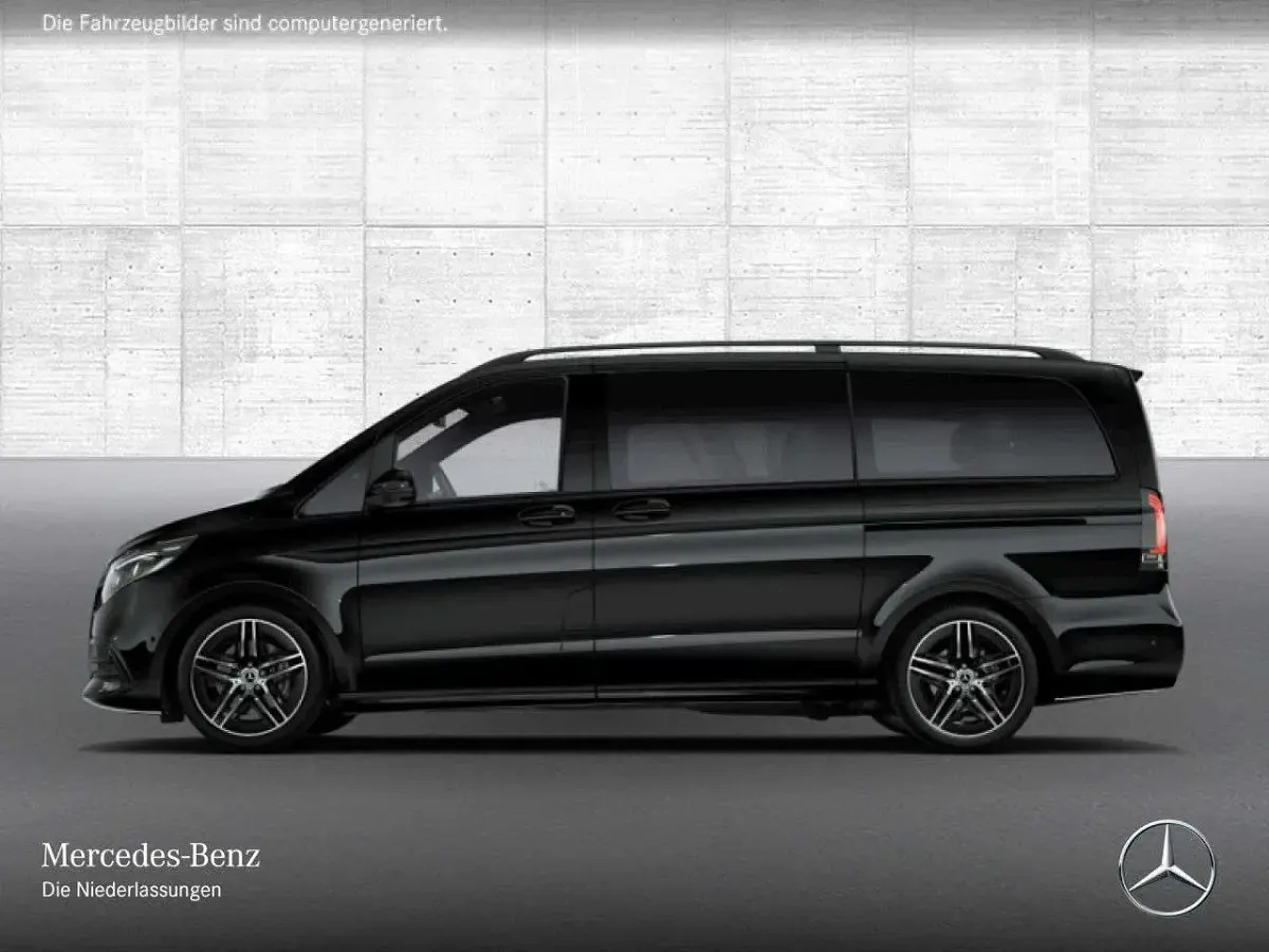 Gebraucht Mercedes V300 Avantgarde 237 PS (174 kW) 2025 Schwarz Van / Kleinbus