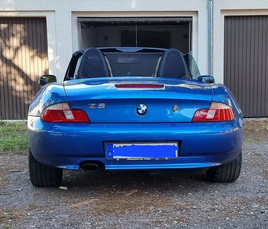 Gebraucht BMW Z3 Sport Line 118 PS (86 kW) 2000 Blau Cabrio