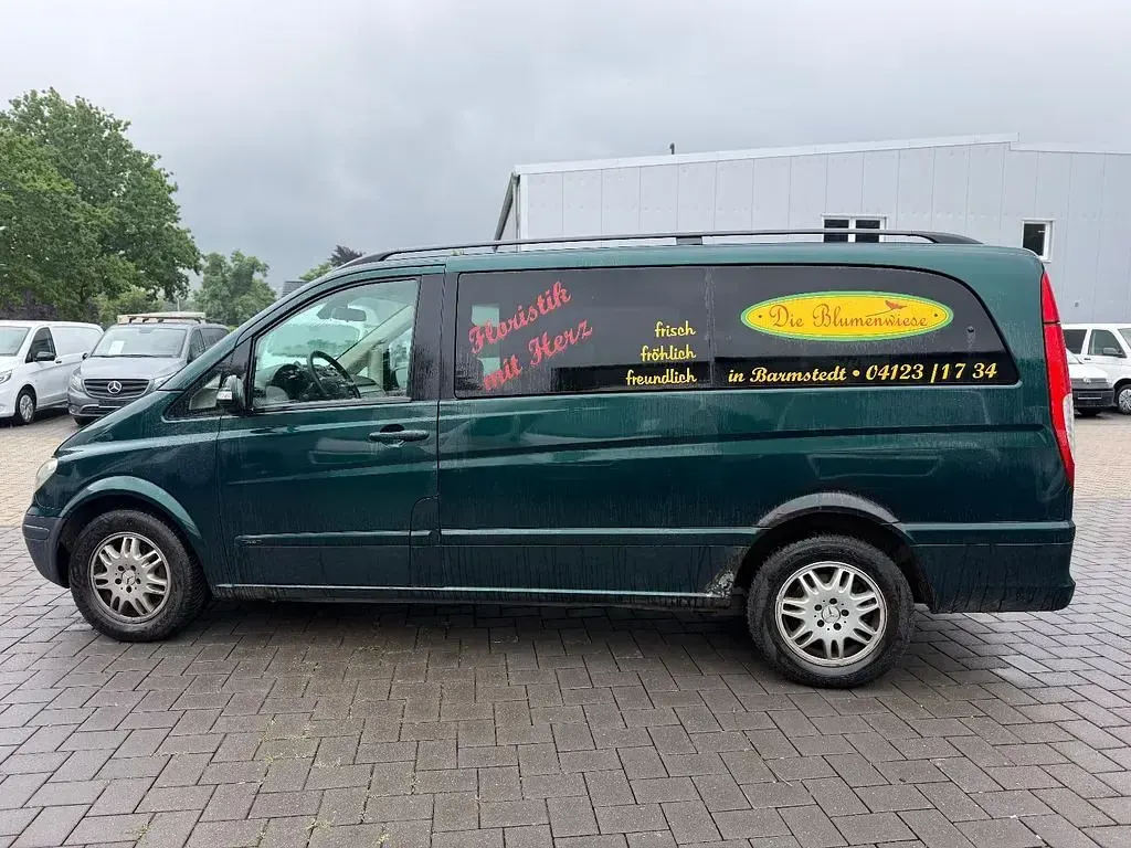Gebraucht Mercedes Viano 150 PS (110 kW) 2007 Grün Van / Kleinbus