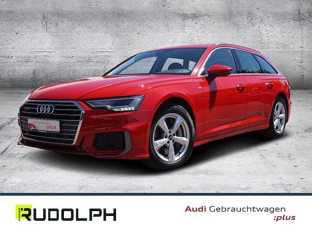 Tangorot metallic Gebraucht 2022 Audi A6 Comfort Kombi | 31.380 € (Superpreis) - Bild 1/4