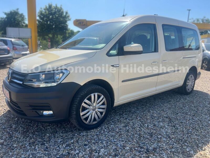 Gelb Gebraucht 2019 VW Caddy Maxi Trendline Van / Kleinbus | 10.590 € (Etwas zu teuer) - Bild 1/4