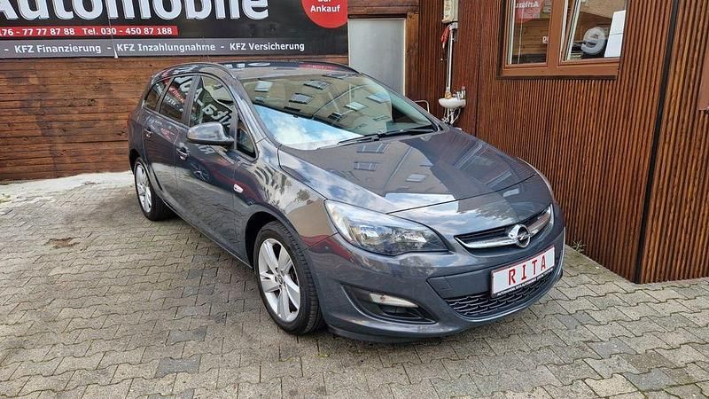 Grau Gebraucht 2015 Opel Astra Style Kombi | 4.980 € - Bild 1/4