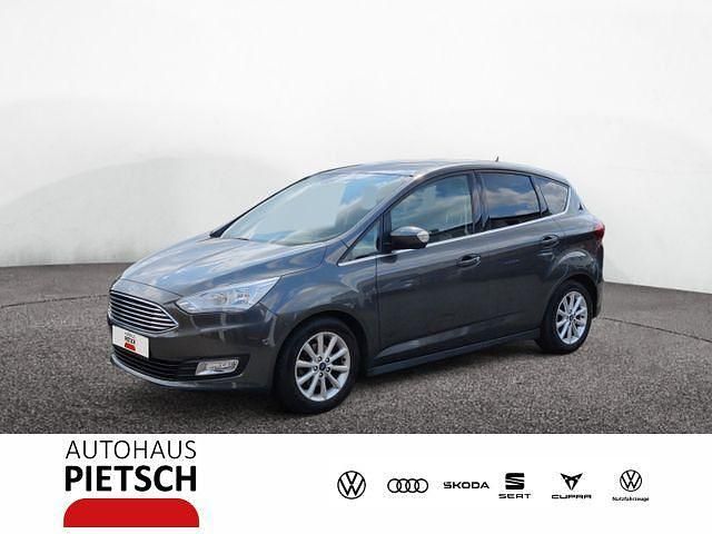 Metallic) (grau Gebraucht 2018 Ford C-MAX Titanium Van / Kleinbus | 11.490 € (Fairer Preis) - Bild 1/4