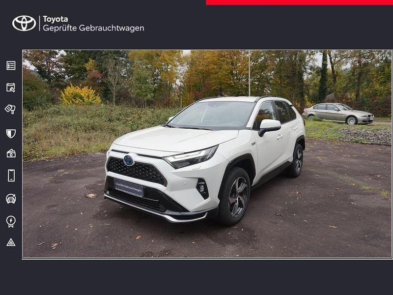 Novaweiß perleffekt Gebraucht 2022 Toyota RAV4 Hybrid Plus SUV | 37.990 € (Guter Preis) - Bild 1/4