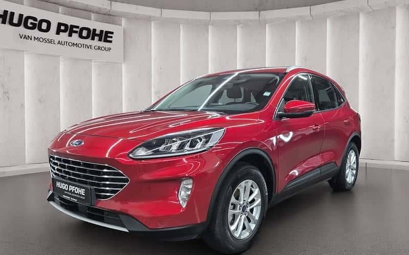 Rot Gebraucht 2021 Ford Kuga Titanium SUV | 23.570 € (Guter Preis) - Bild 1/4