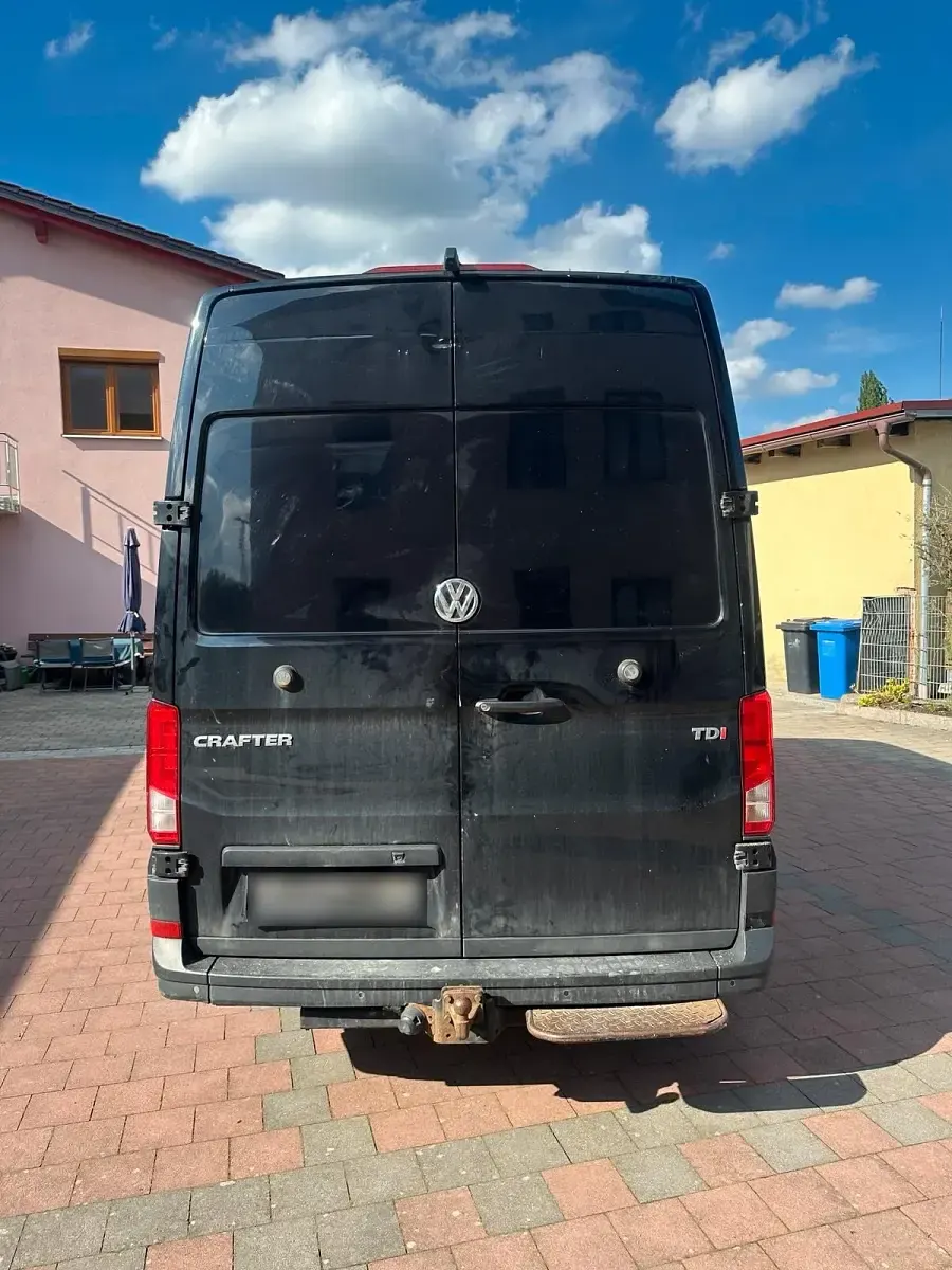Gebraucht VW Crafter 140 PS (102 kW) 2017 Schwarz Van