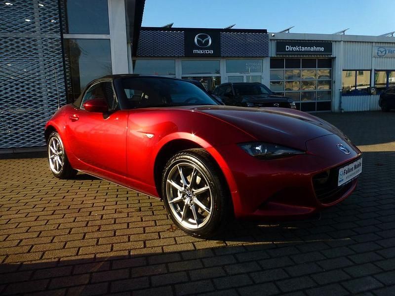 Neu Mazda MX5 Exclusive-Line 132 PS (97 kW) 2026 Rot Cabrio