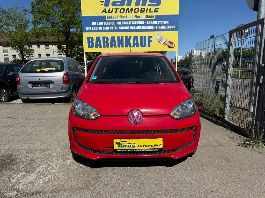 Gebraucht VW up! 60 PS (44 kW) 2011 Rot Kleinwagen
