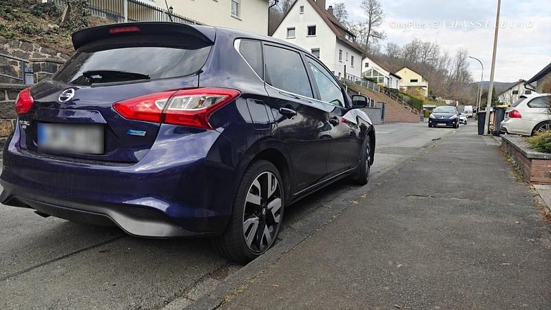 Gebraucht Nissan Pulsar 110 PS (80 kW) 2016 Blau Kleinwagen
