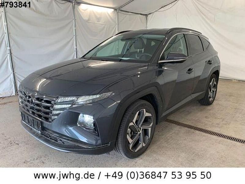 Dark knight (metallic) Gebraucht 2022 Hyundai Tucson Prime SUV | 27.490 € (Guter Preis) - Bild 1/4