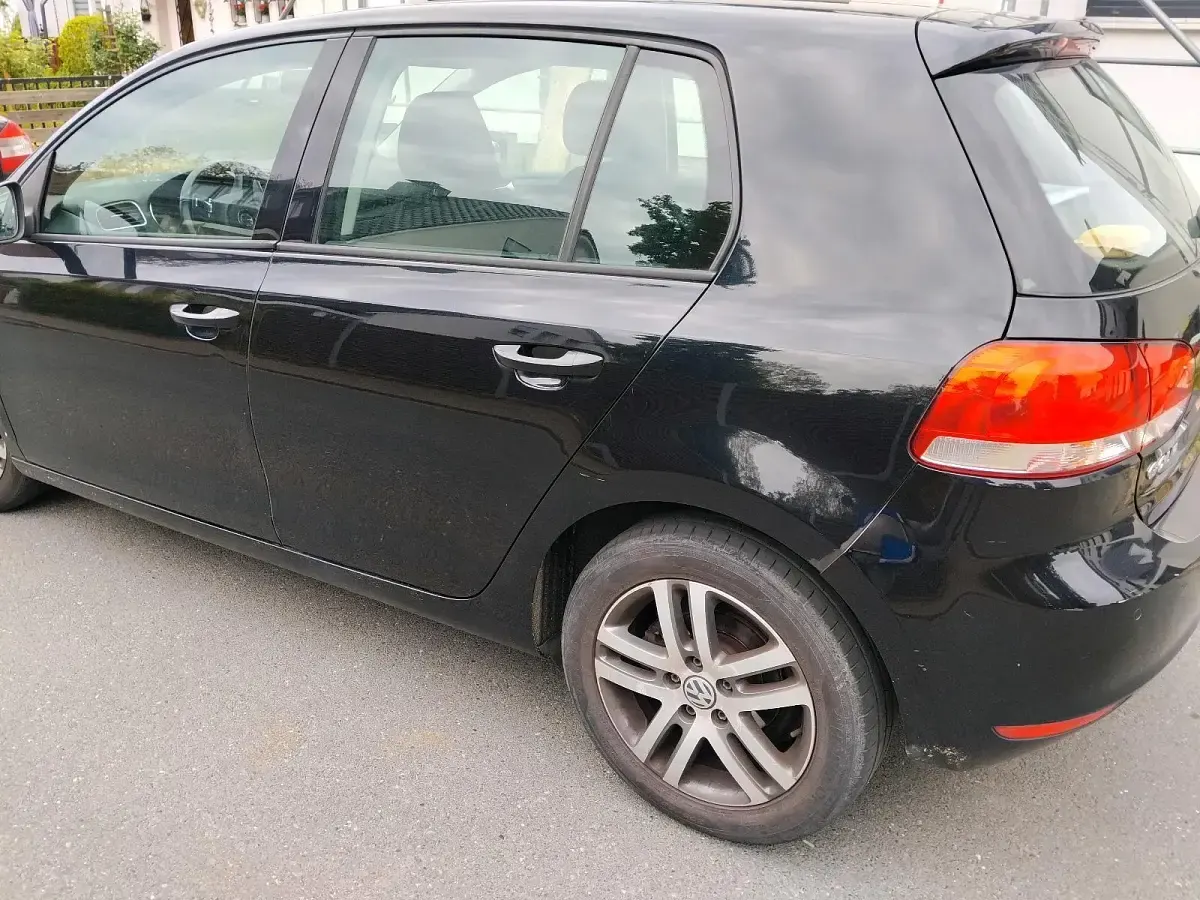 Gebraucht VW Golf VI 122 PS (89 kW) 2009 Schwarz Kleinwagen