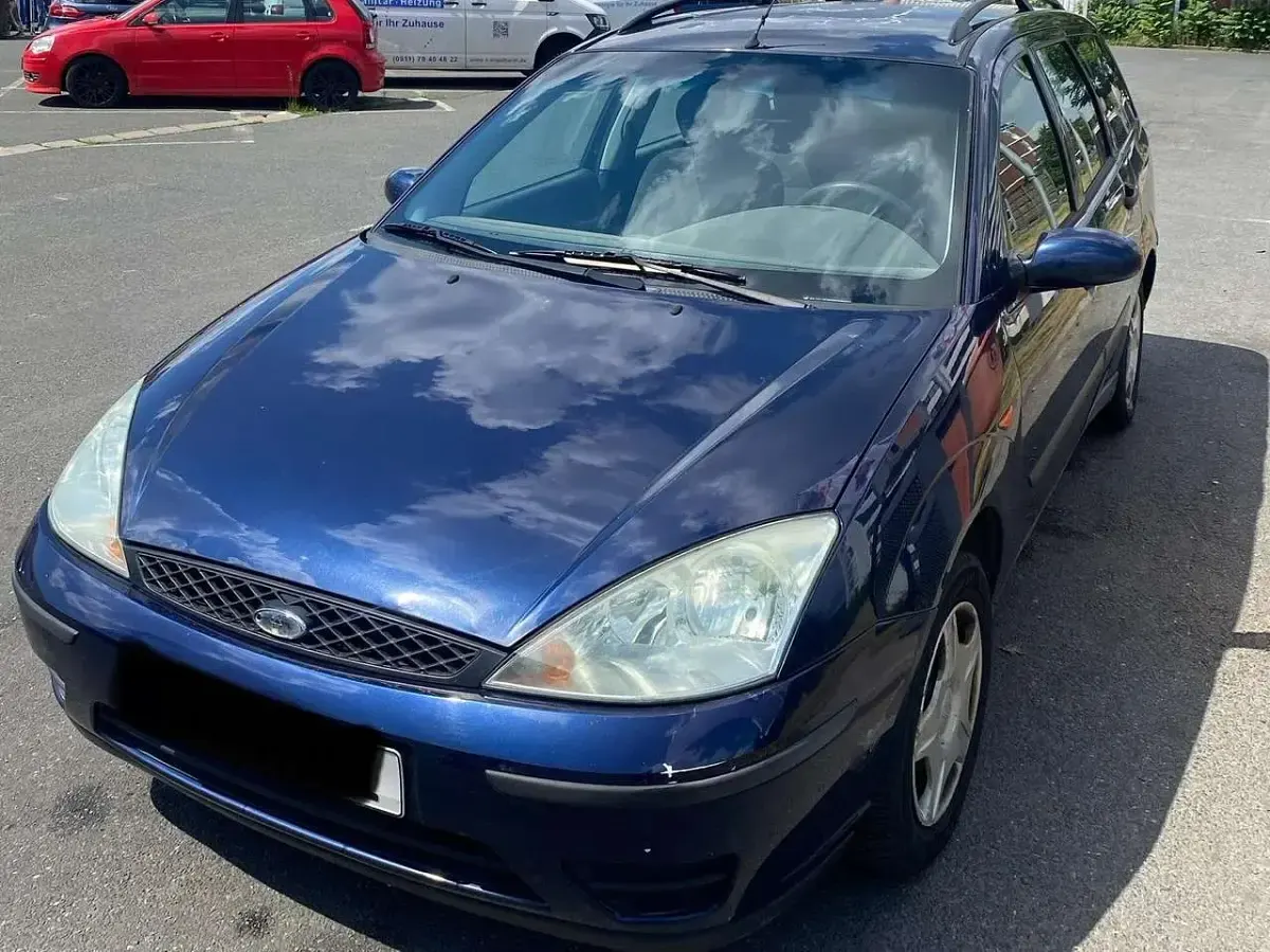 Gebraucht Ford Focus 101 PS (74 kW) 2003 Blau Kombi