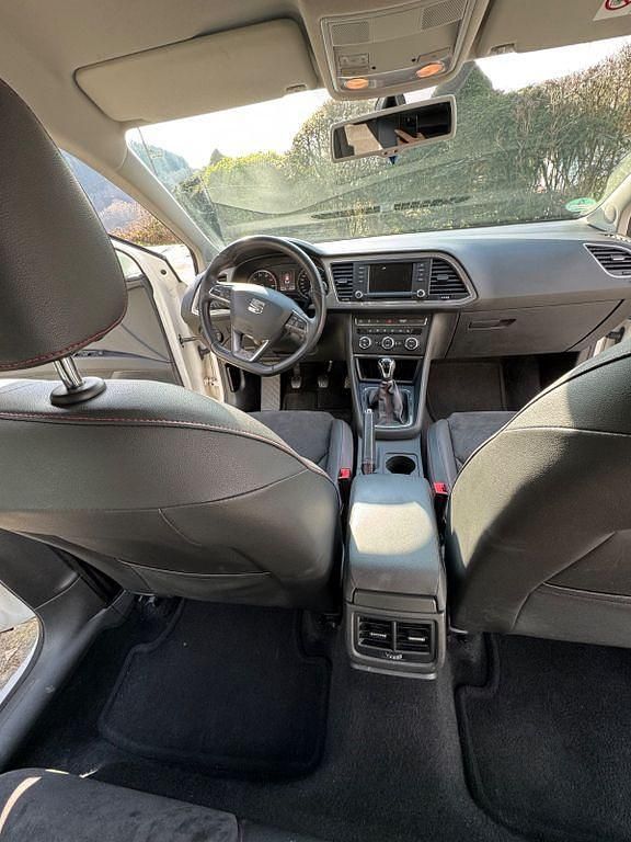 Gebraucht Seat Leon ST FR 125 PS (91 kW) 2014 Weiß Kombi
