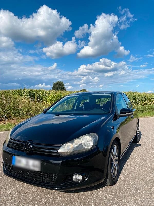 Schwarz Gebraucht 2009 VW Golf VI Kleinwagen | 5.850 € (Teuer) - Bild 1/4