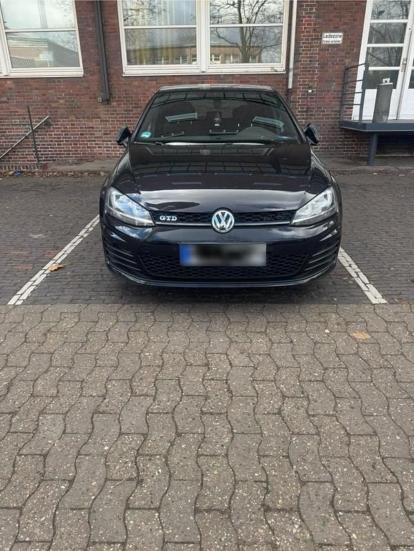 Gebraucht VW Golf VII GTD 184 PS (135 kW) 2016 Schwarz Limousine