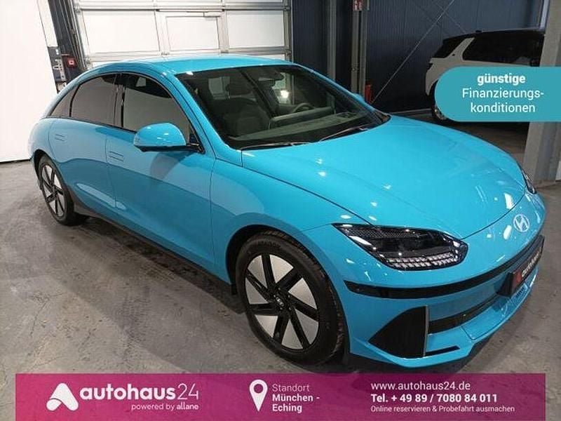 Blau Gebraucht 2024 Hyundai Ioniq 6 Techniq Limousine | 32.660 € (Teuer) - Bild 1/4