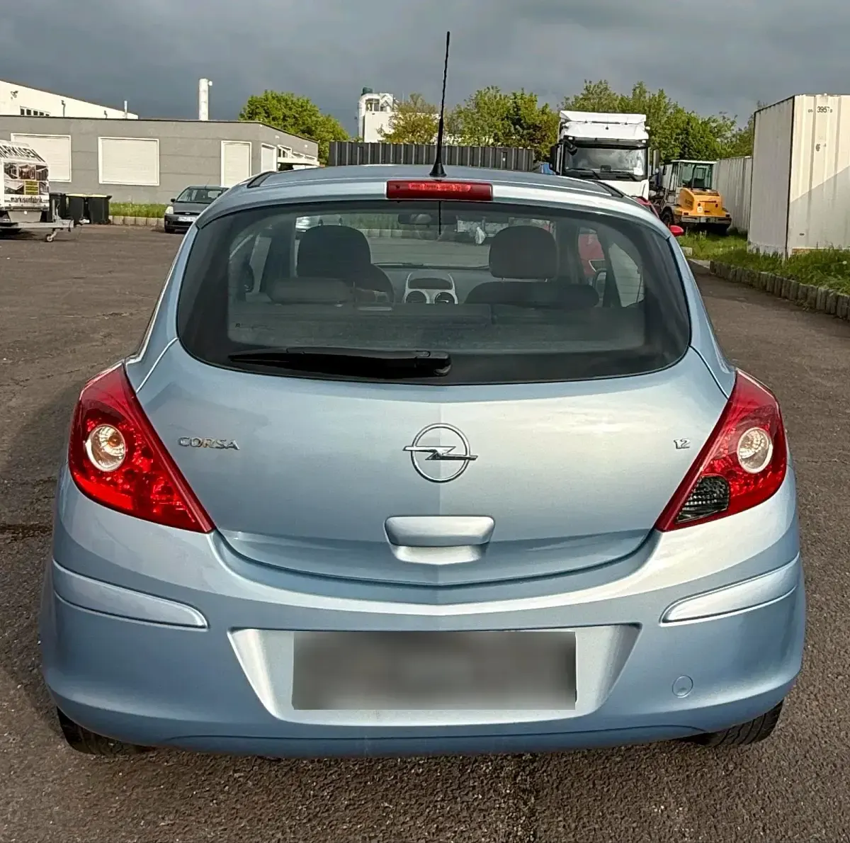 Gebraucht Opel Corsa 80 PS (58 kW) 2008 Blau Kleinwagen
