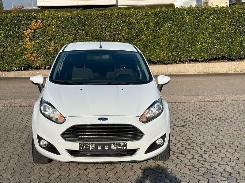 Gebraucht Ford Fiesta Titanium 101 PS (74 kW) 2014 Weiß Kleinwagen