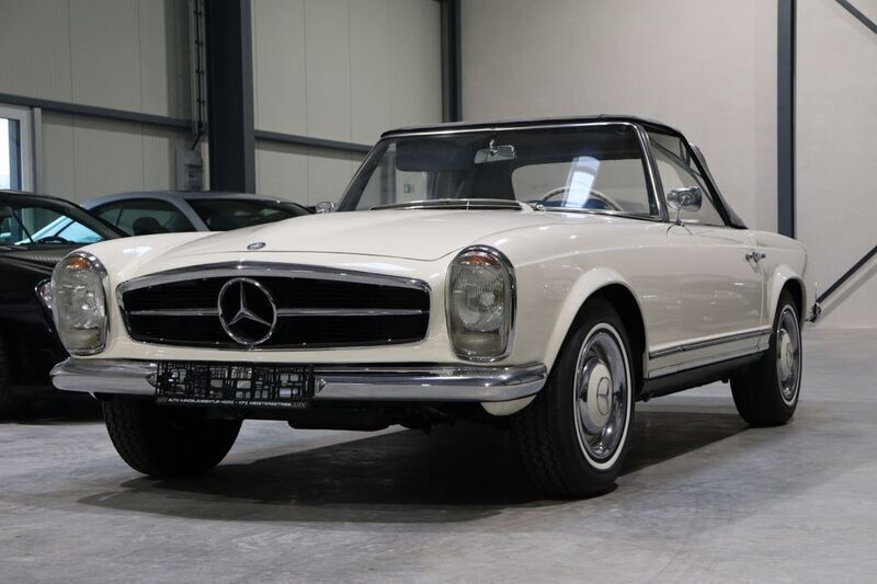 Weiß Gebraucht 1964 Mercedes 230 Cabrio | 79.000 € - Bild 1/4