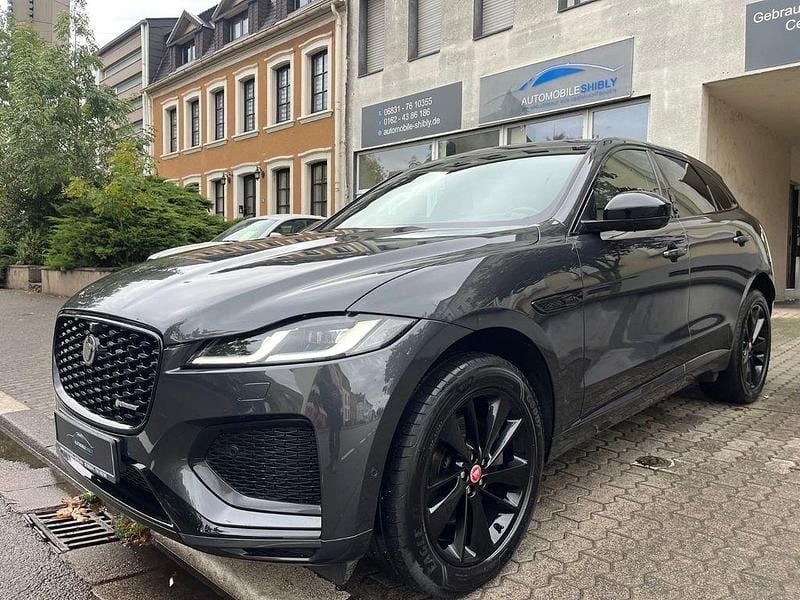 Schwarz Gebraucht 2021 Jaguar F-Pace R-Dynamic SUV | 28.950 € (Etwas zu teuer) - Bild 1/4