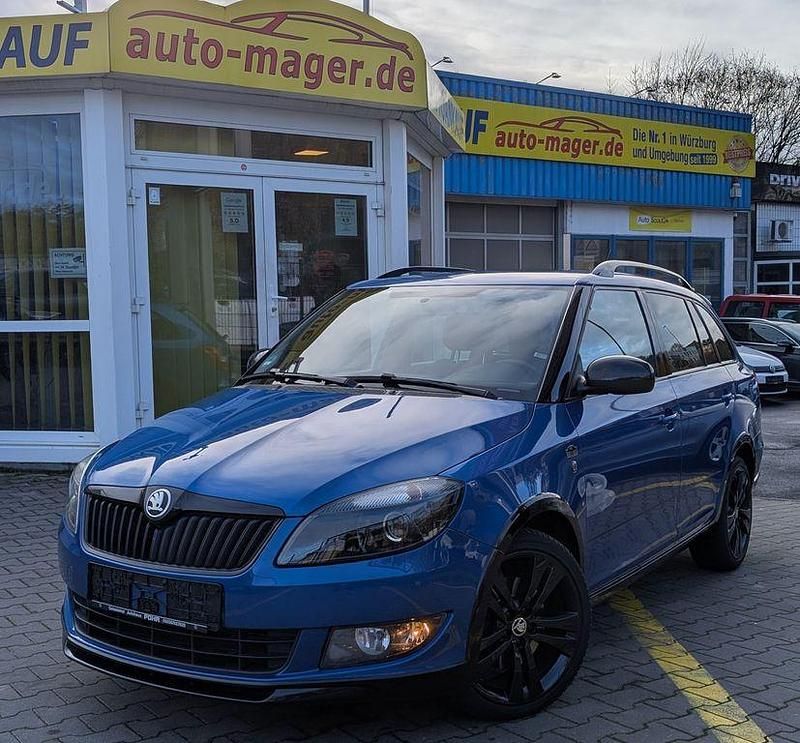 Modra race/race blue Gebraucht 2014 Skoda Fabia Monte Carlo Kombi | 4.850 € (Fairer Preis) - Bild 1/4