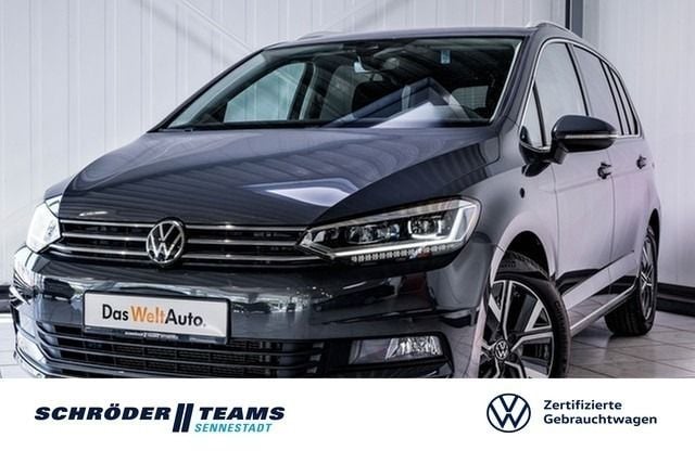 Grau Gebraucht 2021 VW Touran Highline Van / Kleinbus | 37.840 € (Teuer) - Bild 1/4