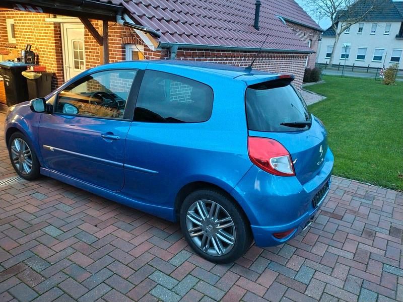 Blau Gebraucht 2009 Renault Clio III GT Kleinwagen | 2.799 € - Bild 1/4