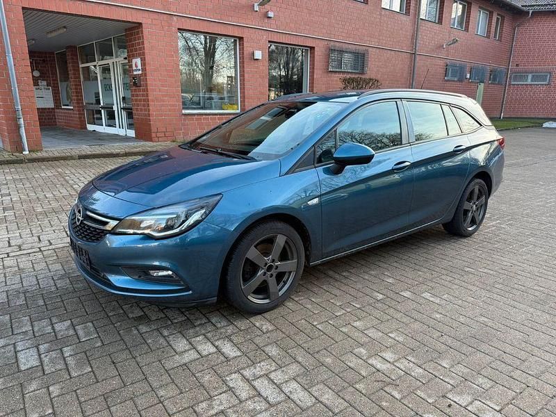 Gebraucht Opel Astra Edition 110 PS (80 kW) 2016 Blau Kombi