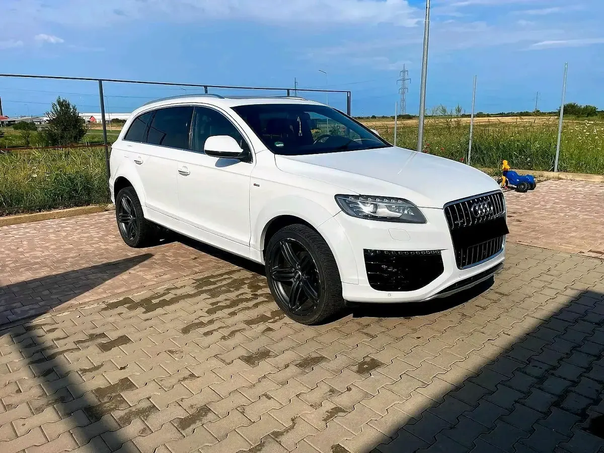 Gebraucht Audi Q7 S-Line 241 PS (177 kW) 2014 Weiß SUV