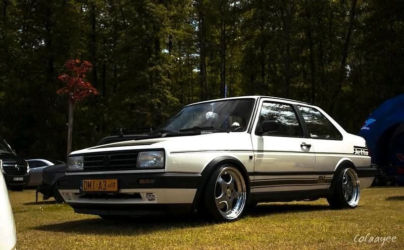 Weiß Gebraucht 1990 VW Jetta Coupé | 12.500 € - Bild 1/4