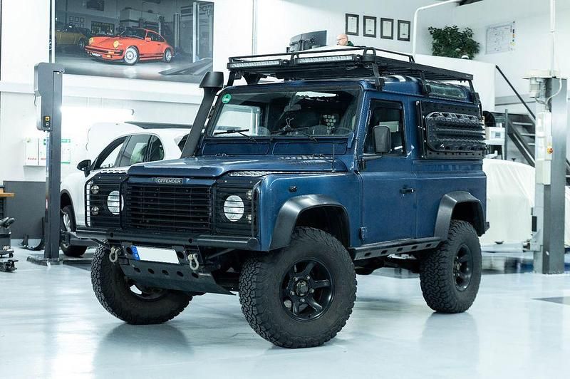 Gebraucht Land Rover Defender 122 PS (89 kW) 2006 Blau SUV
